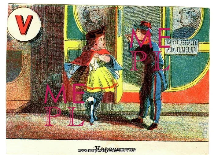  : French Railway Alphabet - V