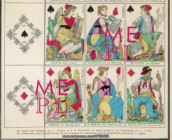 : FRENCH REVOLUTION CARDS : FRENCH REVOLUTION CARDS
