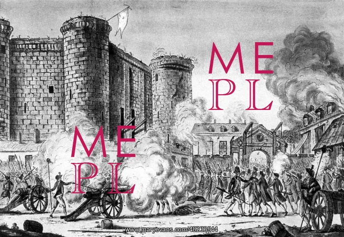 : French Revolution: Storming of the Bastille on 14.07.178 : French Revolution: Storming of the Bastille on 14.07.178