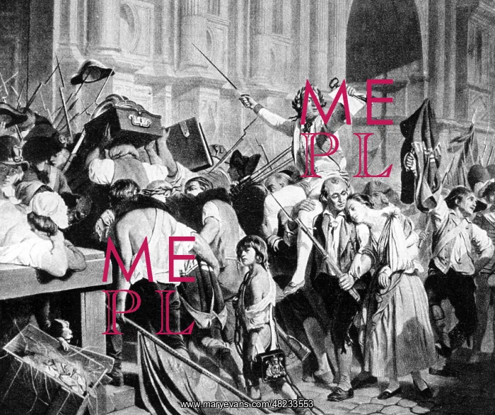 : French Revolution: Storming of the Bastille on 14.07.178 : French Revolution: Storming of the Bastille on 14.07.178