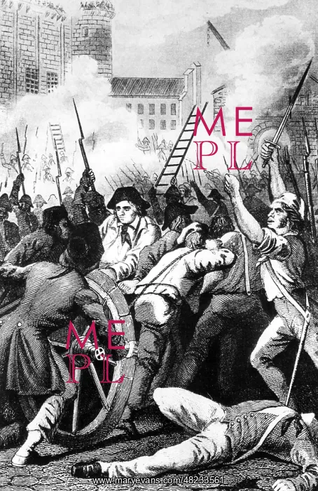 : French Revolution: Storming of the Bastille on 14.07.178 : French Revolution: Storming of the Bastille on 14.07.178