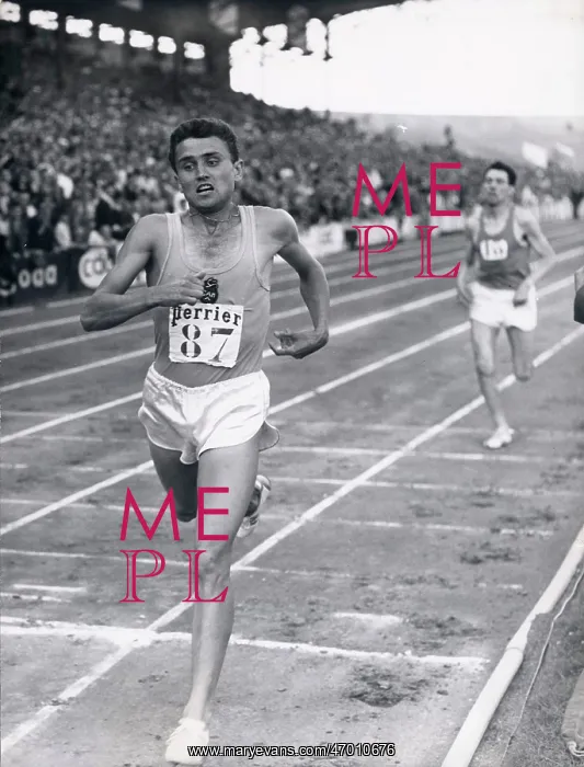 : French Runner Michel Jazy : French Runner Michel Jazy