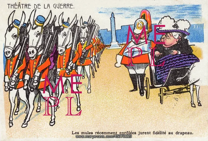  : French satirical cartoon - criticism of Second Boer War