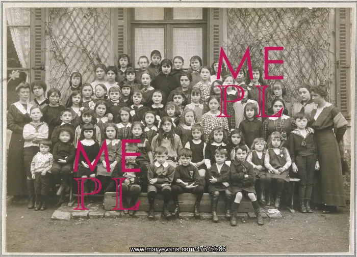 : FRENCH SCHOOL PHOTO 19C : FRENCH SCHOOL PHOTO 19C