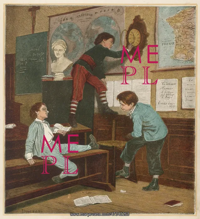 : FRENCH SCHOOLBOYS C1880 : FRENCH SCHOOLBOYS C1880