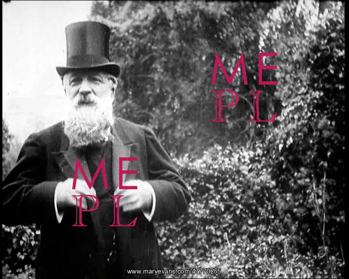 : French Sculptor August Rodin Standing In Front : French Sculptor August Rodin Standing In Front