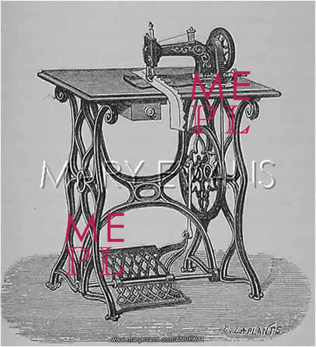 : FRENCH SEWING MACHINE : FRENCH SEWING MACHINE