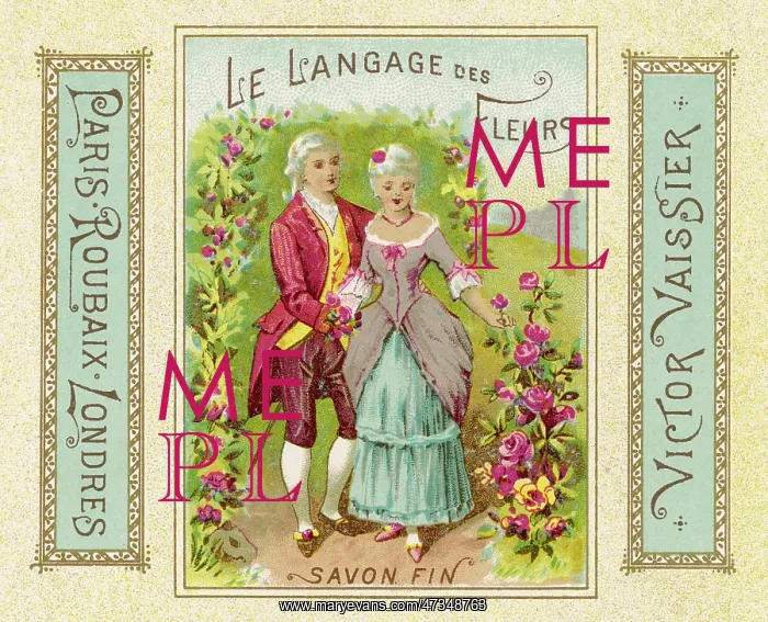 : FRENCH SOAP WRAPPER : FRENCH SOAP WRAPPER