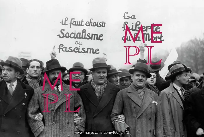  : French Socialist Demonstration c. 1930