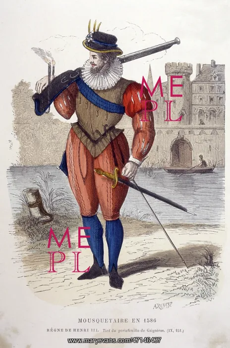  : French soldier 17th century