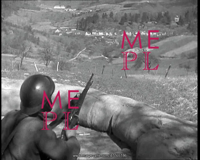: French Soldiers on a Hill Looking Out Over : French Soldiers on a Hill Looking Out Over