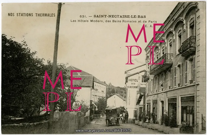 : French Spa Town - Saint-Nectaire-le-Bas : French Spa Town - Saint-Nectaire-le-Bas