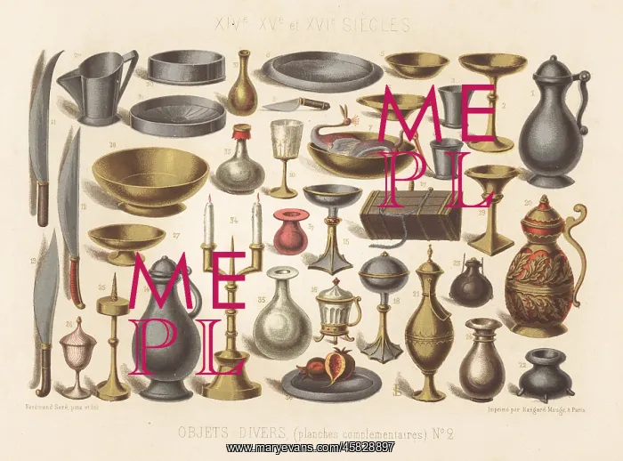 : French tableware, 14th to 16th century : French tableware, 14th to 16th century