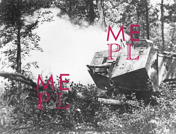 : French tank WWI : French tank WWI