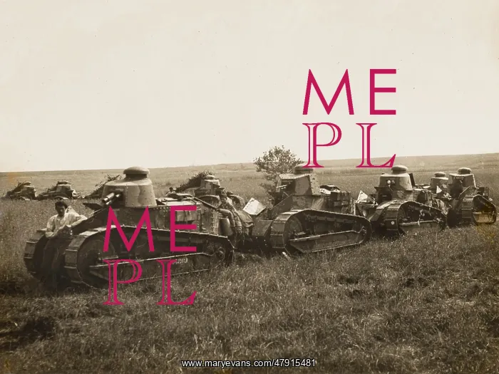  : French tanks WWI