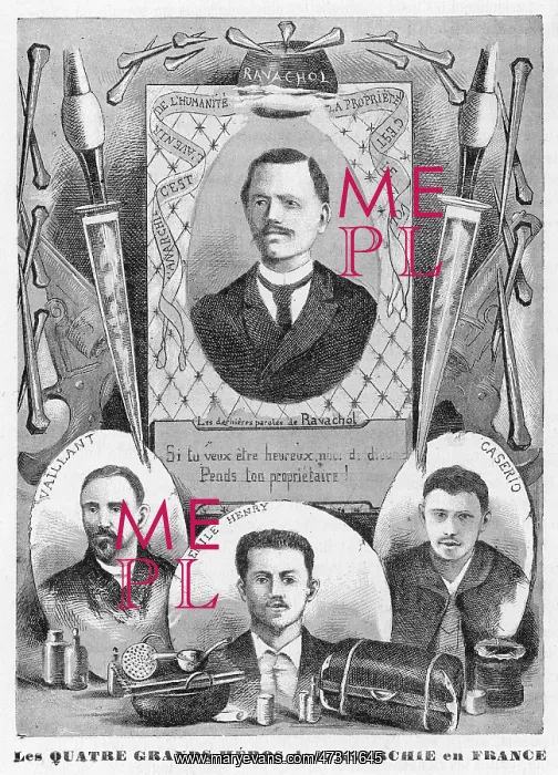 : FRENCH TERRORISTS / 1890S : FRENCH TERRORISTS / 1890S