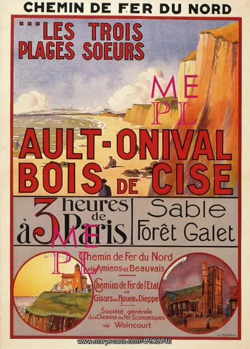 : French travel poster : French travel poster