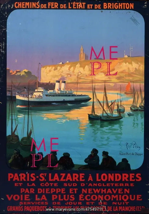 : French travel poster : French travel poster