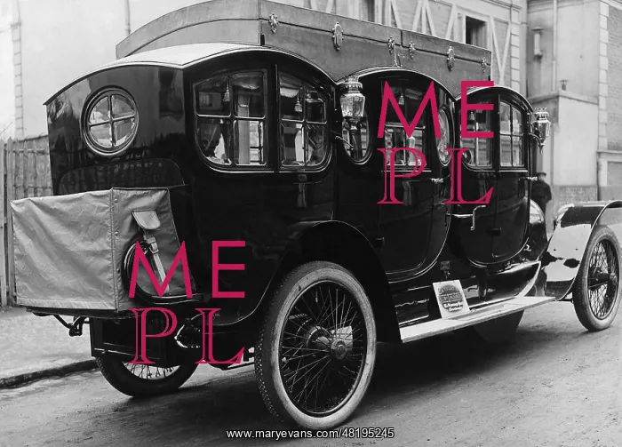 : French travelling limousine, 1912 : French travelling limousine, 1912