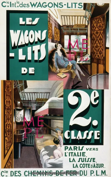 : French Wagons-Lit poster : French Wagons-Lit poster