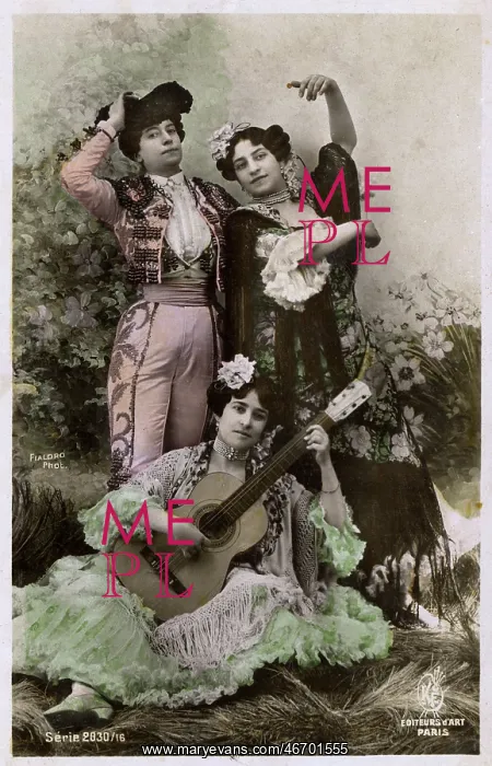 : Three French women (pretending to be Spanish) : Three French women (pretending to be Spanish)