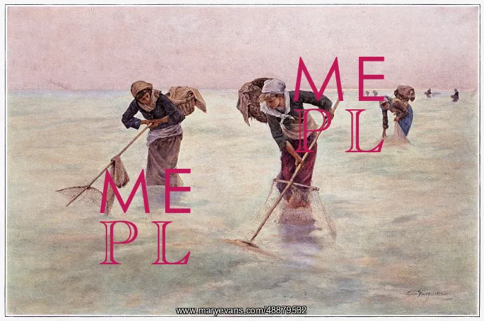  : French Women Shrimping