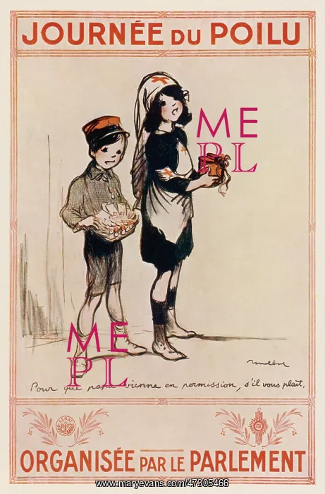 : FRENCH WWI PROPAGANDA : FRENCH WWI PROPAGANDA