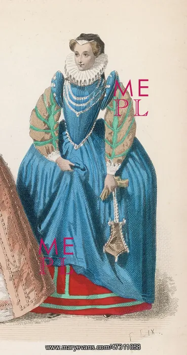 : Frenchwoman 1580s : Frenchwoman 1580s