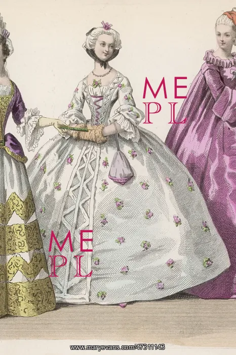 : Frenchwoman 1720 : Frenchwoman 1720