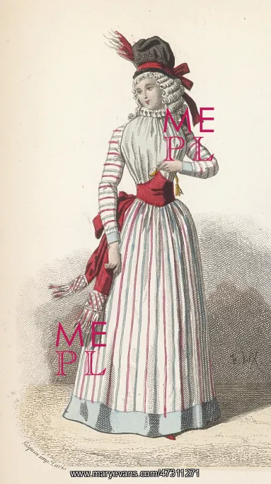 : Frenchwoman 1790 : Frenchwoman 1790