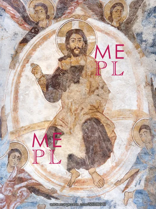 : Fresco, Byzantine Cattolica, Stilo, Calabria, Italy : Fresco, Byzantine Cattolica, Stilo, Calabria, Italy