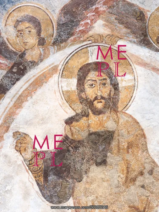 : Fresco, Byzantine Cattolica, Stilo, Calabria, Italy : Fresco, Byzantine Cattolica, Stilo, Calabria, Italy