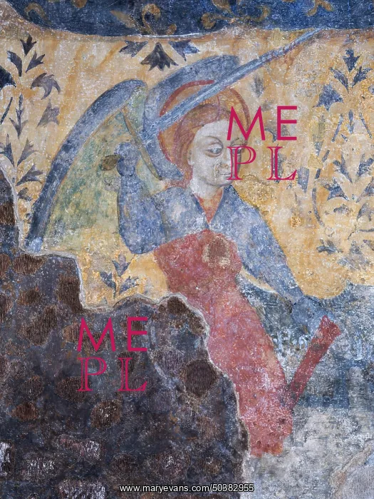 : Fresco, Byzantine Cattolica, Stilo, Calabria, Italy : Fresco, Byzantine Cattolica, Stilo, Calabria, Italy