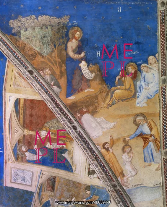 : Fresco, Chapelle Saint-Martial, Palais des Papes, Avignon : Fresco, Chapelle Saint-Martial, Palais des Papes, Avignon