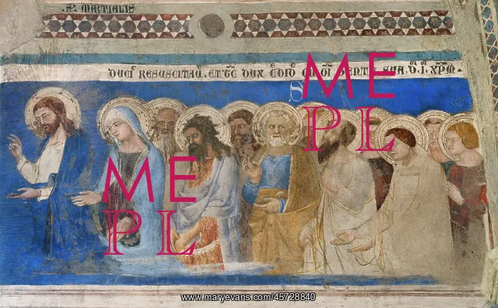 : Fresco, Chapelle Saint-Martial, Palais des Papes, Avignon : Fresco, Chapelle Saint-Martial, Palais des Papes, Avignon