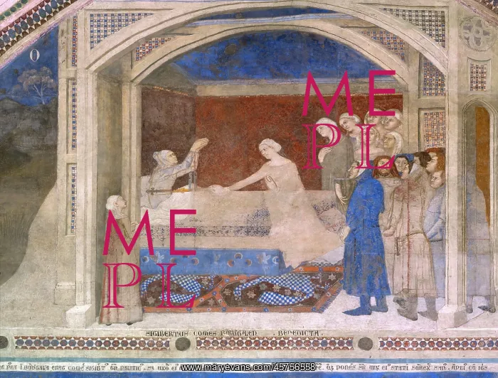 : Fresco, Chapelle Saint-Martial, Palais des Papes, Avignon : Fresco, Chapelle Saint-Martial, Palais des Papes, Avignon