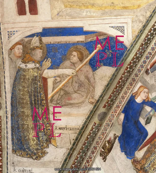 : Fresco, Chapelle Saint-Martial, Palais des Papes, Avignon : Fresco, Chapelle Saint-Martial, Palais des Papes, Avignon