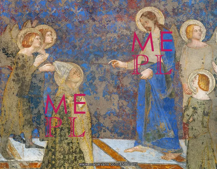 : Fresco, Chapelle Saint-Martial, Palais des Papes, Avignon : Fresco, Chapelle Saint-Martial, Palais des Papes, Avignon
