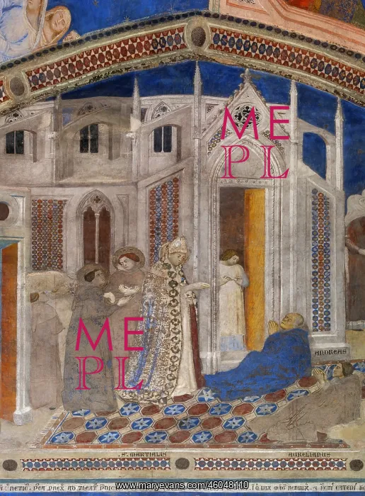 : Fresco, Chapelle Saint-Martial, Palais des Papes, Avignon : Fresco, Chapelle Saint-Martial, Palais des Papes, Avignon