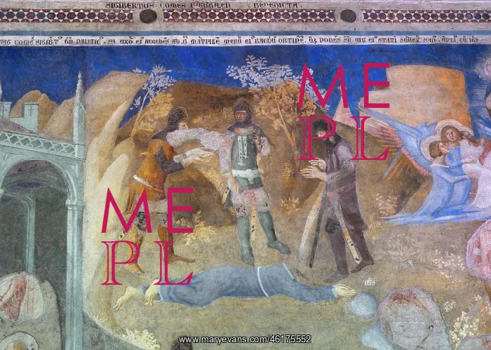: Fresco, Chapelle Saint-Martial, Palais des Papes, Avignon : Fresco, Chapelle Saint-Martial, Palais des Papes, Avignon