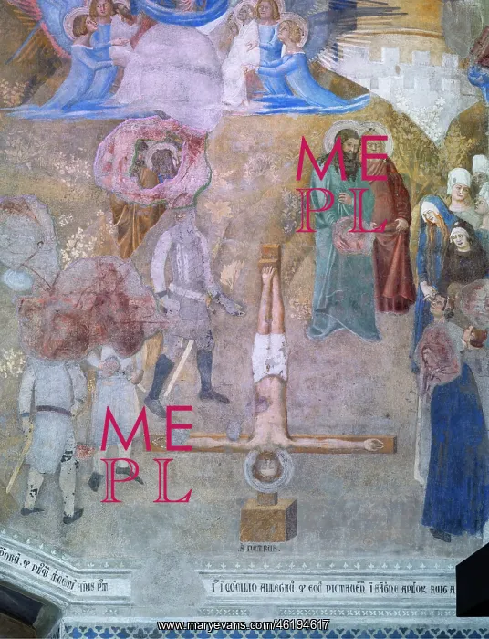 : Fresco, Chapelle Saint-Martial, Palais des Papes, Avignon : Fresco, Chapelle Saint-Martial, Palais des Papes, Avignon