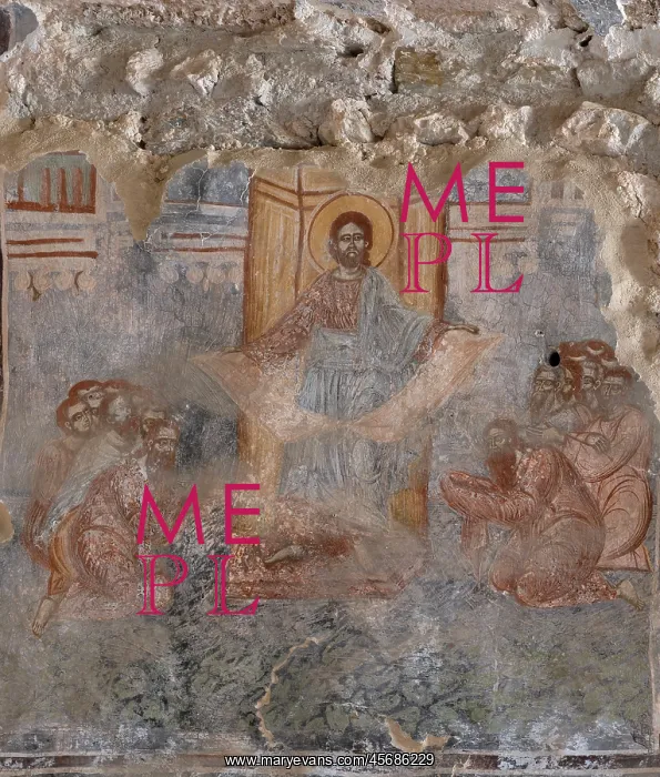 : Fresco, Church of St Nicholas, Mystras, Peloponnese, Greece : Fresco, Church of St Nicholas, Mystras, Peloponnese, Greece