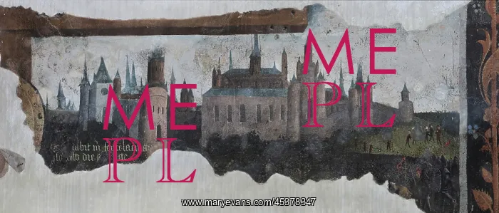 : Fresco, Couvent de la Beaumette, Angers, Maine-et-Loire : Fresco, Couvent de la Beaumette, Angers, Maine-et-Loire