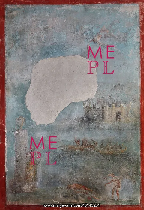 : Fresco of Daedalus and Icarus, House of the Priest : Fresco of Daedalus and Icarus, House of the Priest