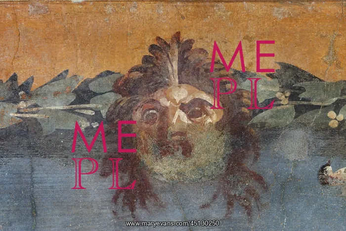 : Fresco, House of Venus in the Shell, Pompeii : Fresco, House of Venus in the Shell, Pompeii