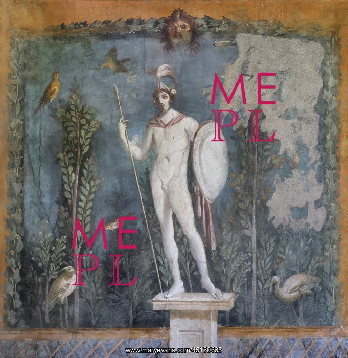 : Fresco, House of Venus in the Shell, Pompeii : Fresco, House of Venus in the Shell, Pompeii