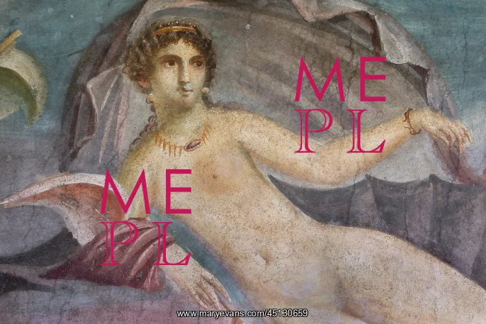 : Fresco, House of Venus in the Shell, Pompeii : Fresco, House of Venus in the Shell, Pompeii
