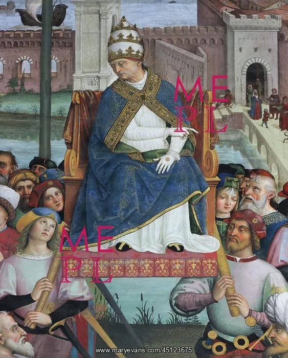 : Fresco, Piccolomini Library, Siena Cathedral : Fresco, Piccolomini Library, Siena Cathedral