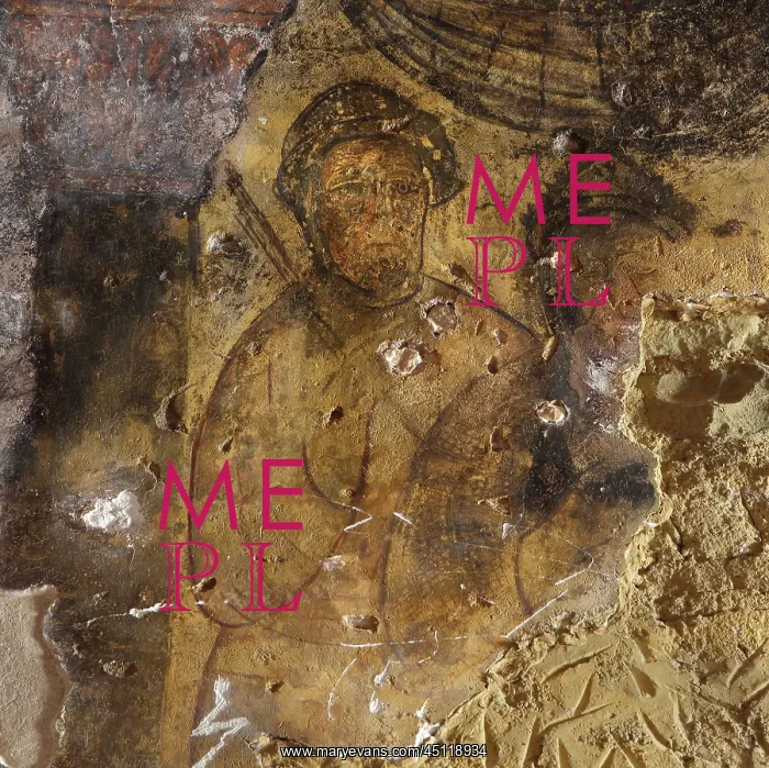 : Fresco, Qasr Amra, Jordan : Fresco, Qasr Amra, Jordan