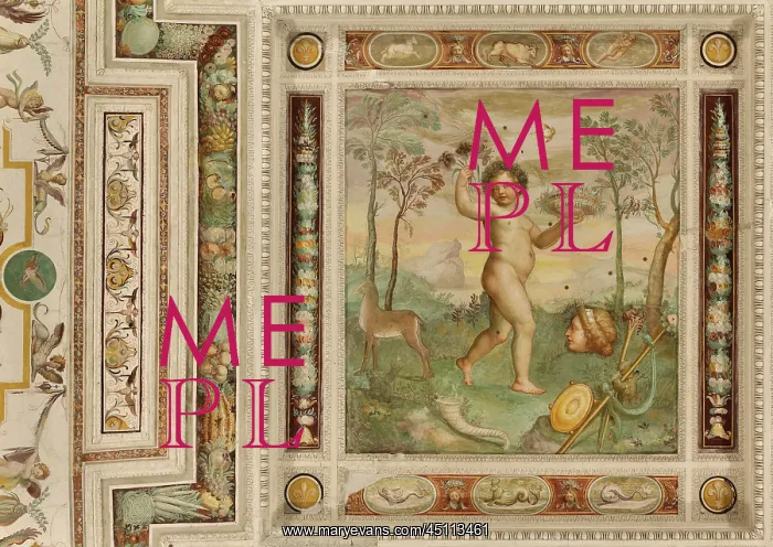  : Fresco, Spring Room, Villa Farnese, Caprarola, Lazio, Italy